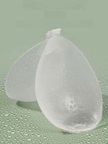 Reggiseno adesivo trasparente senza spalline, reggiseno adesivo push-up invisibile, reggiseno in silicone senza schienale, lavabile, adatto per donne con abiti da bagno, abiti senza schienale, bikini, adatto per nuoto e corsa