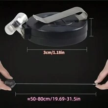 1pc Coin Vanish Device, Funny Magic Trick Prop, Coin Disappearance Gimmick, Party Performance Prop, Coin Vanish Magic, Close-Up Magic Prop, Stage Performance Accessory - Multicolor - View 6