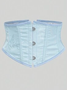 Women's Waist Trainer Corset Belt With Back Lace-Up, New Year Party, Valentine's Day, Holiday Tops, St. Patrick's Day Outfit, Halloween Costume - Multicolor - View 55