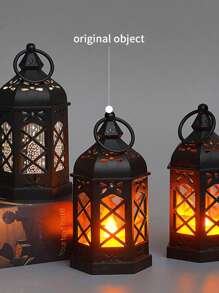 1 pieza Decoración con abertura LED linterna - Blanco - Ver 7