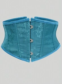 Women's Waist Trainer Corset Belt With Back Lace-Up, New Year Party, Valentine's Day, Holiday Tops, St. Patrick's Day Outfit, Halloween Costume - Multicolor - View 36