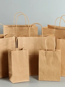 Torby papierowe Kraft Worki bokserskie do pieczenia na wynos Opakowania noworoczne Torby papierowe na prezenty Torby papierowe uniwersalne Torby papierowe do noszenia w ręku Można umieścić w Kawie Mleku Herbacie Pudełkach na ubrania itp. Można je łatwo podnieść Wygląd prosty i hojny Zastosowanie w różnych scenach