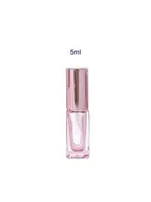 1/2/3pcs 4ml/5ml/10ml Rose Gold Transparent Glass Refillable Perfume Atomizer Bottles, Mini Portable Spray Bottles, Reusable DIY Beauty Tools - Pink - View 11