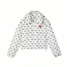 Skechers Warme Strickfleecejacke - Weiss - Übersicht 1