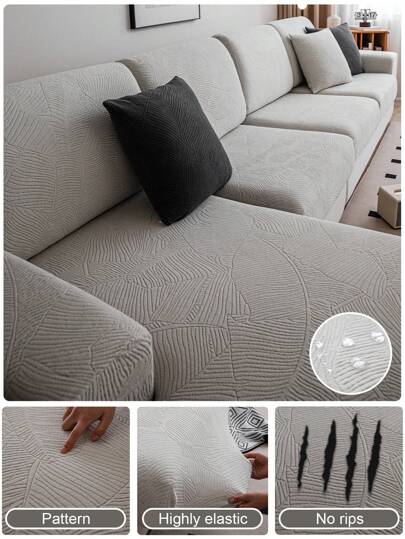 1 件装通用沙发垫套：适用于单人沙发、双人沙发、三人沙发和四人沙发 - 经典款式，可机洗，保护面料，无装饰，柔软材质