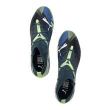 Tacos de fútbol/fútbol para hombres FUTURE 7 MATCH MG - Gris espacial-blanco-verde verde manzana - Ver 4