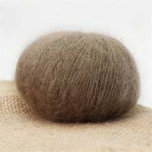 Bolsa de fios variegados de 6 fios - Mudança gradual de cor e mistura de renda de 50% acrílico, 30% alpaca, 20% angorá para tricô e crochê faça você mesmo, suéteres, xales e jaquetas da moda outono e inverno