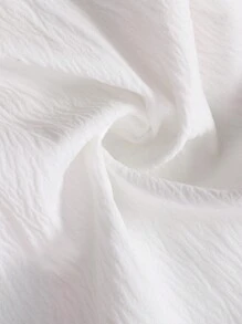 少女无袖翻领刺绣网眼A字裙，配腰带 - 粉色 - 查看 8