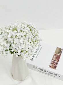 9Pcs Pack Of Artificial Baby's Breath, Exquisite And Realistic Baby's Breath Artificial Flowers, Artificial Flowers, Artificial Baby's Breath, Can Be Used For Home Decoration, Wedding Decoration, Bride's Bouquet, And Other Artificial Flowers To Match Flowers. Valentines