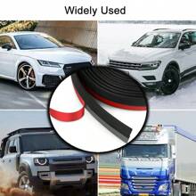 Car Hood Seal Strip 4M Z Shape Car Door Window Trim Weatherstrip Rubber Seal Protector Guard Strip For Car Window Door Cover Car Window Seal Strip Auto Door Seal - 4m - View 6