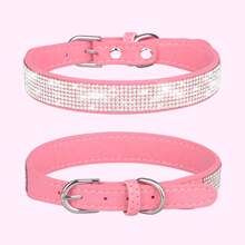 CL158 Sparkling Rhinestone Dog Collar: Durable & Wear-Resistant For Small, Medium, & Large Dogs - Multicolor - View 18