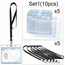 3/5/10/20/30/50/100 Piece PVC Card Holder, Social Security Card Case, Transparent Waterproof Credit Card And Medicare Card Case With Easy To Insert Design - Keep Your Card And Clean! Wedding Season, Mother's Day, Graduation, Eid Gifts