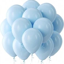 20 Stücke Mehrfarbige Latex-Luftballons in Unifarben, frei kombinierbar für Geburtstag, Hochzeit, Graduation, Weihnachten, Silvester Fest Deko - Verschiedenfarbig - Übersicht 24