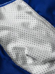 Men's Sexy Briefs With Tie Print Pattern, Elastic Comfortable Underwear