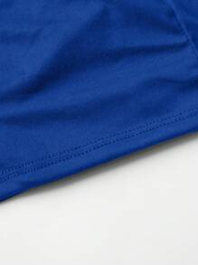 Men's Sexy Briefs With Tie Print Pattern, Elastic Comfortable Underwear