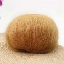 Bolsa de fios variegados de 6 fios - Mudança gradual de cor e mistura de renda de 50% acrílico, 30% alpaca, 20% angorá para tricô e crochê faça você mesmo, suéteres, xales e jaquetas da moda outono e inverno