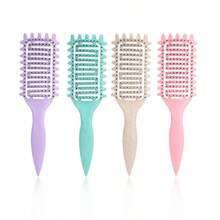 5 件套全新透气卷发刷，用于定义和塑造卷发 - 女性卷发，由 Candybrush 设计 - 彩色 - 查看 7