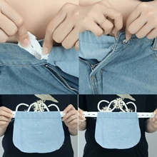 1 件女式纯色孕妇裤，带口袋，弹力腰带，适合孕妇/加大码