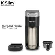 K- Slim Single Serve  Pod Coffee Maker, MultiStream Technology, Black - 1 - View 9