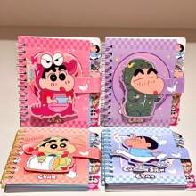 CRAYON SHINCHAN 蜡笔小新线圈笔记本创意小新A7活页笔记本便携单词笔记本学生文具 - 彩色 - 查看 6