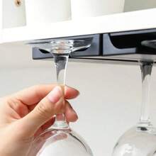 Bar Wine Glass Rack  Cup Rack In Kitchen And Restaurant, Home Wine Glass Inverted Rack, Red Wine Glass Hanger - Red and White - View 4