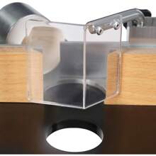 CNCEST Benchtop Router Table, Workshop Router Table 16.93 X 15.75 Inch Portable Router Table Workbench Accessory Woodworking Router Table For Wood Router - Black - View 5