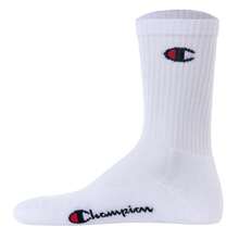 Champion Unisex Socks, 6 Pairs - Crew Socks Basic - White - View 3