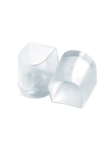 1 双女式拉丁舞鞋鞋跟保护器防滑耐磨减震可更换鞋跟垫鞋配件 - 無色 - 查看 5