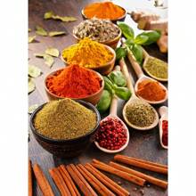 1 件无框现代烹饪香草香料寿司用具勺子墙面艺术海报帆布画奢华艺术品海报印刷家居厨房装饰植物