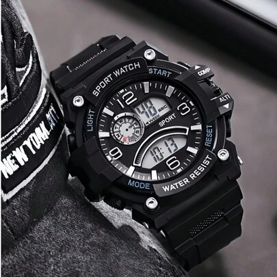 夜灯日期星期定时器闹钟电子表，男女皆宜