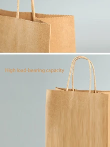 Torby papierowe Kraft Worki bokserskie do pieczenia na wynos Opakowania noworoczne Torby papierowe na prezenty Torby papierowe uniwersalne Torby papierowe do noszenia w ręku Można umieścić w Kawie Mleku Herbacie Pudełkach na ubrania itp. Można je łatwo podnieść Wygląd prosty i hojny Zastosowanie w różnych scenach