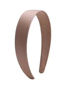 1条纯色宽檐发带，女士百搭简约头饰，适合日常通勤、发带、发箍、发饰、家居、护肤等场合佩戴。 - 彩色 - 查看 8