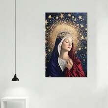 Vibrant Landscape Canvas Wall Art Our Lady Of The Stars, A Realistic  Poster Canvas Wall Art HD Print Modern Home Office Living Room Bedroom Decor Frame Ready To Hang