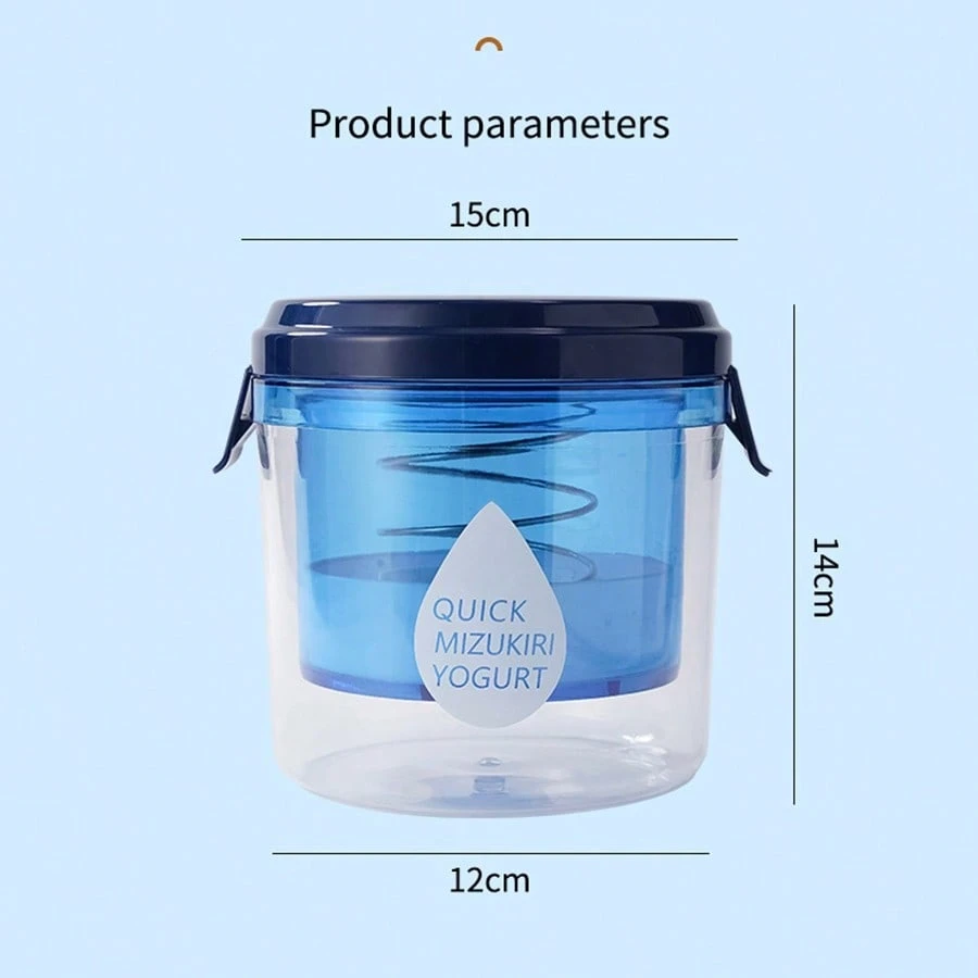 Colino Per Yogurt Greco 1100ml - Separatore Di Siero In Acciaio Inox, Per Formaggio E Succhi