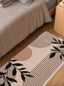 1 stuk - Geometrisch Boho loperkleed, vintage woonkamerkleed, zacht tapijt en vloerkleden, comfortabel machinewasbaar voor woonkamer, keuken, badkamer, beddecoratie - woondecoratie, badkamerdecoratie, buitenkleed, deurmat, zomerbadkameraccessoires, terug naar school