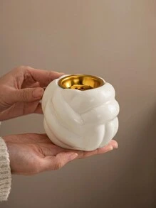 1 szt. Ceramiczny ręczny palnik kadzideł w kształcie kuli przędzy, luksusowy dyfuzor zapachowy, odpowiedni do hotelu, domu, biura, salonu, dekoracji świątecznych, wiele kolorów