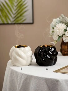 1 szt. Ceramiczny ręczny palnik kadzideł w kształcie kuli przędzy, luksusowy dyfuzor zapachowy, odpowiedni do hotelu, domu, biura, salonu, dekoracji świątecznych, wiele kolorów
