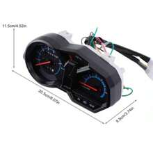 Motorcycle Replacement Parts - Black - View 2