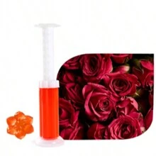 1 pieza, Gel perfumado con aroma a flor -Ambientador y Limpiador de inodoro - Suministros de limpieza de inodoro rellenables para decoración del baño del hogar y la escuela en verano