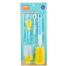 Kit 6 Pecas Limpeza Escovas Para Mamadeiras E Canudos XL3947 - Cor Aleatoria - Visão 2