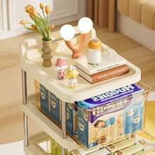 1 件抽屉式收纳车，便携式收纳车，多功能收纳车，适用于客厅、梳妆台、卧室、厨房，用于化妆品、日用品、婴儿用品、厨具 - 彩色 - 查看 5