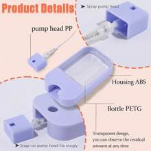 45ML Frasco de spray portátil Frasco de perfume Frascos de desinfetante para as mãos Perfume recarregável Cosméticos Óleos essenciais Armazenamento com funil Organizador Viagem Álcool Moda Carta Série Viagem Essencial Material escolar Material escolar Férias Camping Essencial para férias Acessórios de férias Mini perfume para mulheres Perfume para homens Praia