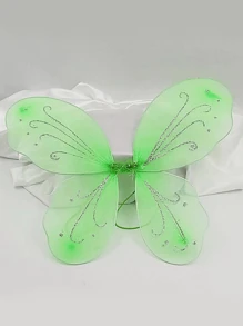 1 قطعة من أجنحة الفراشة الخيالية للملاك، للحفلات والأزياء والملاهي والعروض المسرحية