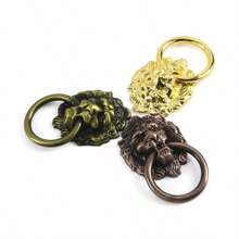 1pc Knobs And Pulls New Antique Bronze Lion Head Pulls For Dresser Drawer Cabinet Door Handles Knobs Door Knocker - Multicolor - View 8