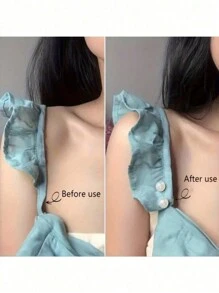 3 件随机颜色优雅仿珍珠设计衣夹：白色、香槟色和浅灰色 - 完美为您的服装、腰带增添一丝优雅