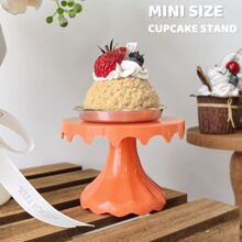 1Pc 4.7Inch Plastic Dessert Table Display Set, Cake Stands, Cupcake Holder, Serving Trays, Versatile Design For Birthday Parties, Wedding, Bridal Or Baby Showers, Easy Assembly, - Mini Size - View 14