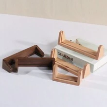 1 Conjunto Moldura de Foto em Forma de U de Madeira Maciça, Moldura de Foto de Mesa de Escritório de Madeira, Moldura de Foto de Madeira para Fotografia Infantil