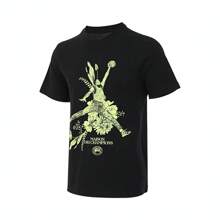 2024 Men's M J SPRT JM DF SS CREW T-Shirt, Knitted Tee Shirt