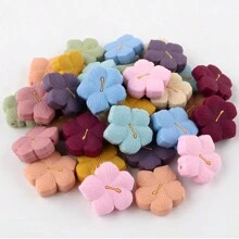 3 PCS Hibiscus Silicone Focal Bead,Flower Silicone Beads,Bulk Silicone Bead ,Silicone Bead Wholesale,Silicone Beads DIY Valentines - Sakura Silicone Beads - View 22