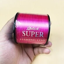 Chelesh 546 码/500 米高强度单丝钓鱼线，有多种颜色和磅数可供选择，适用于淡水、咸水、海钓，非常适合长距离和编织，也适用于悬挂饰品和工艺品、圣诞装饰品